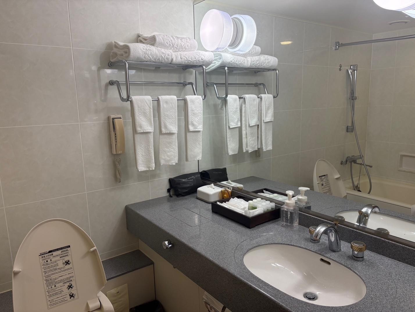 South tower bathroom