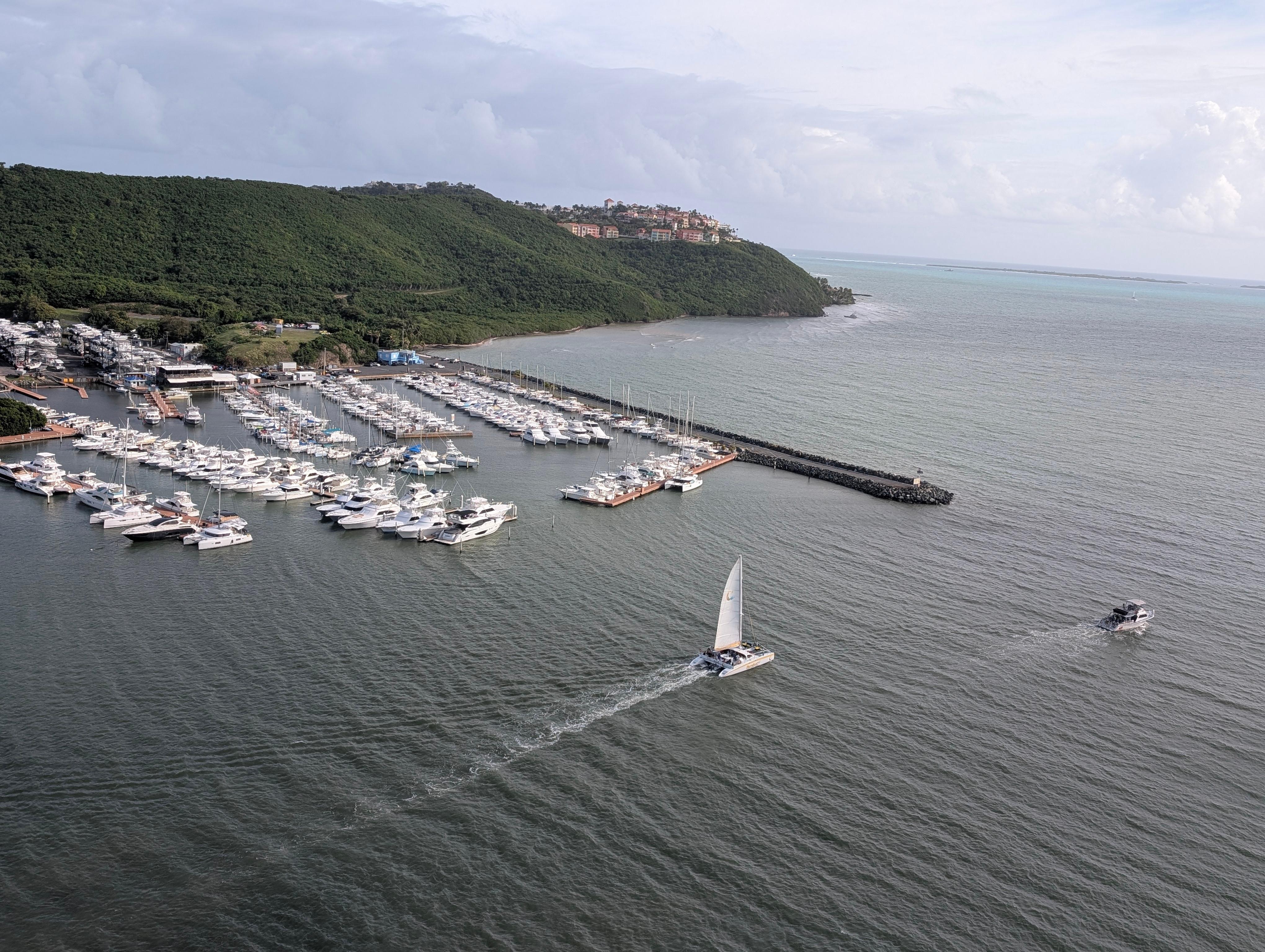 View from the balcony 