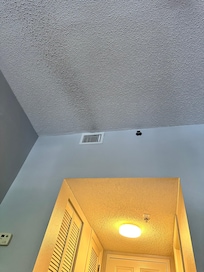 Stain/dust on ceiling from air vent?