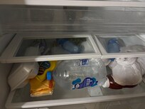 Had to freeze water bottled to keep my food cold until the host responded