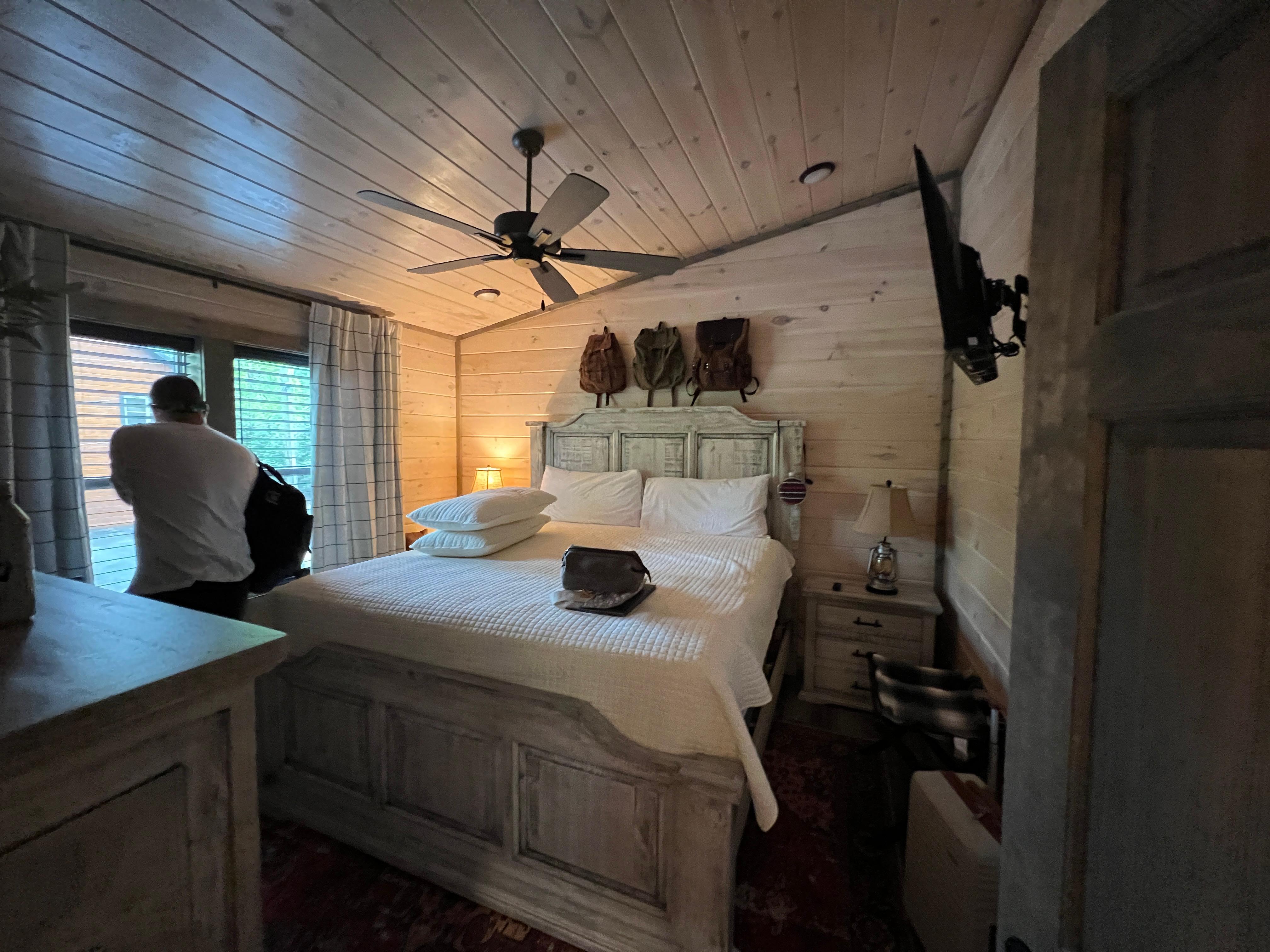 King second floor (has jack n jill bath with kids bunk room)