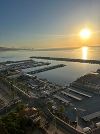 Utsikten fra rommet vårt var fantastisk