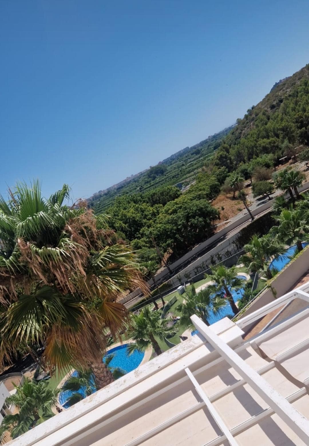 Uitzicht vanaf het terras