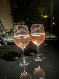 Abends auf der Terrasse den Abend ausklingen lassen