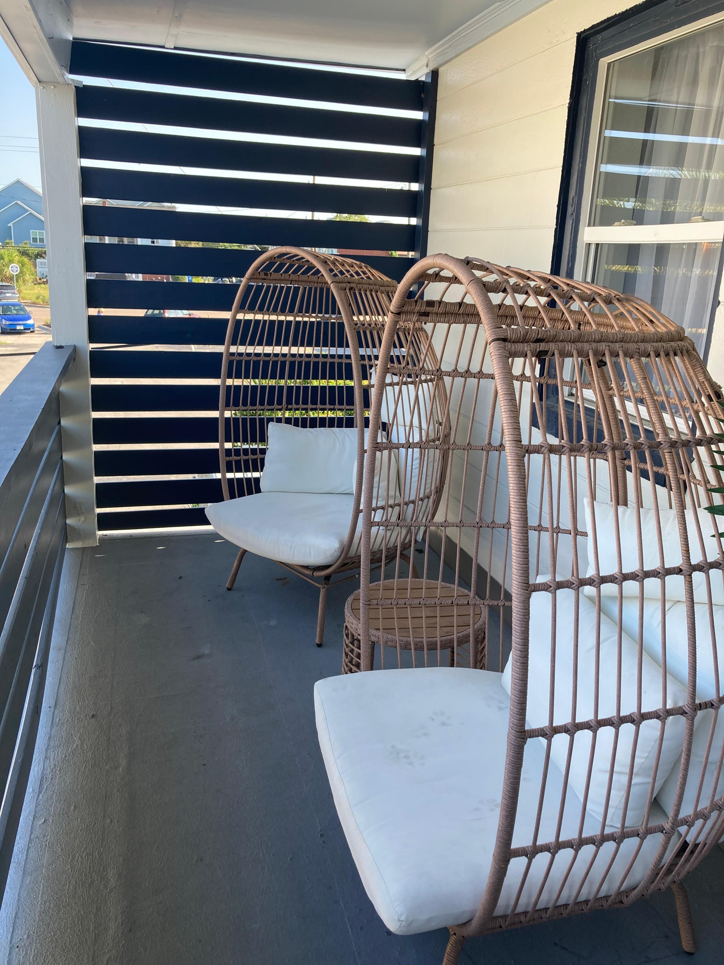 Balcony area