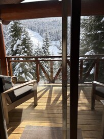 View from upstairs bedroom