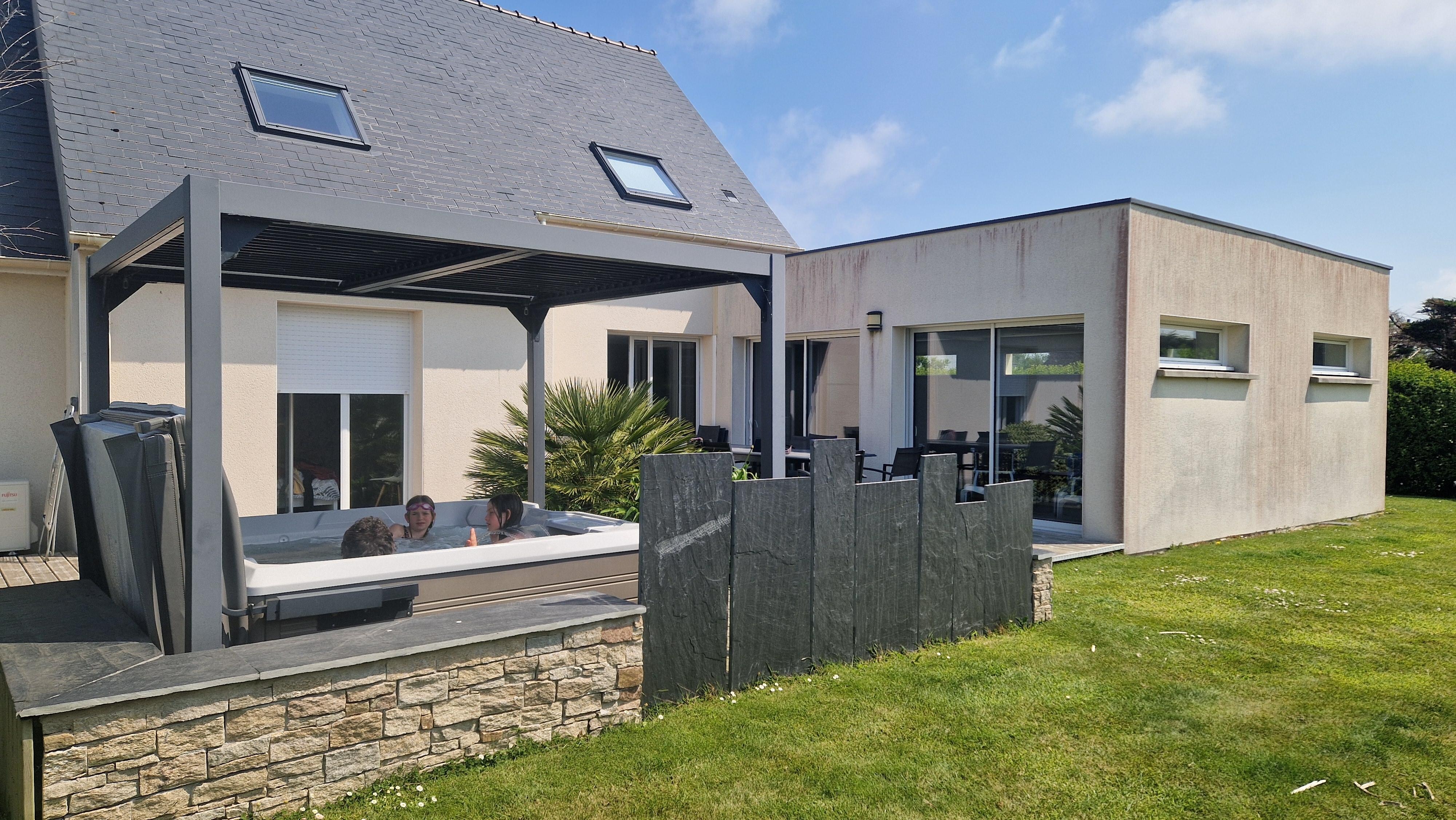 Et, ensuite, le jacuzzi !