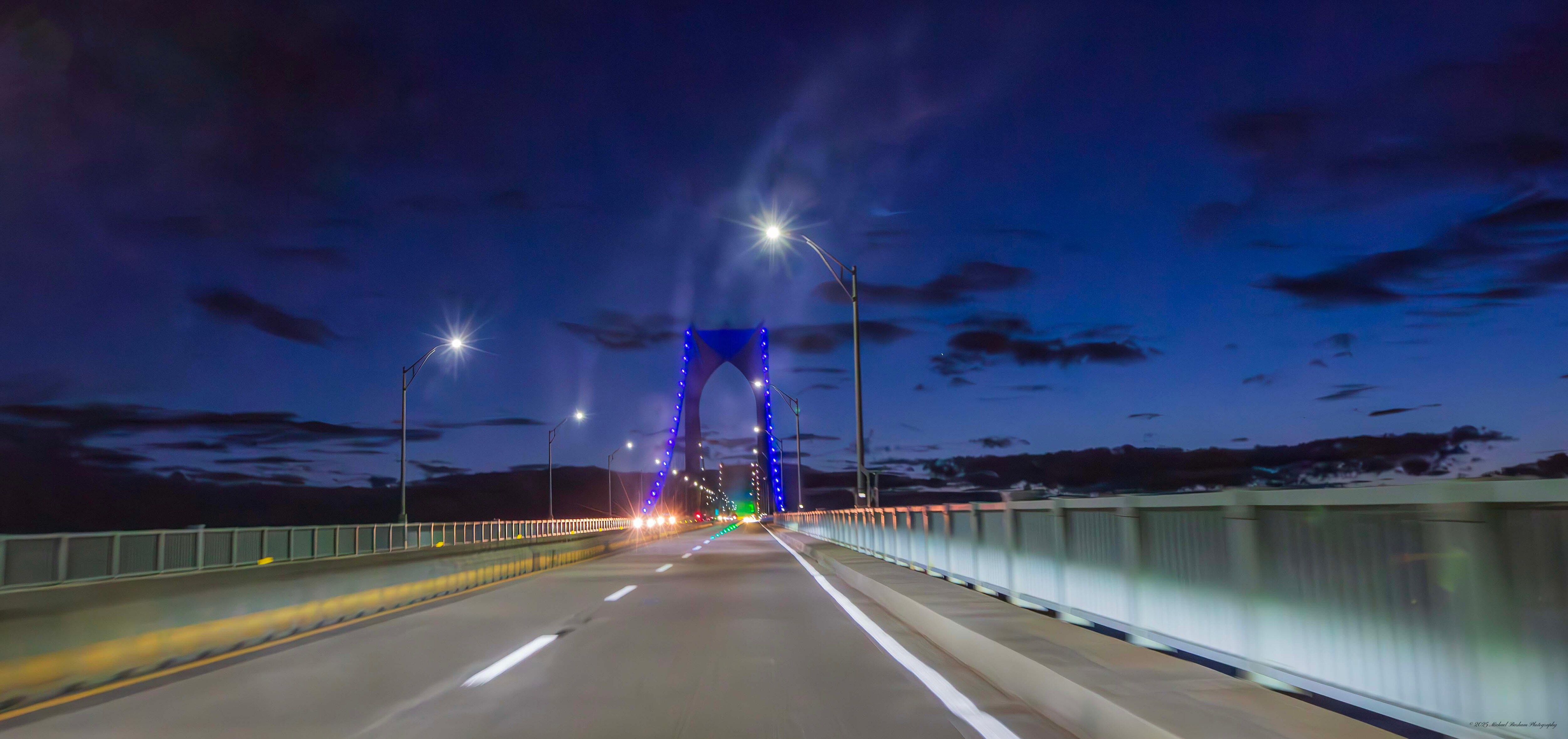 Claiborne Pell/Newport Bridge, RI

