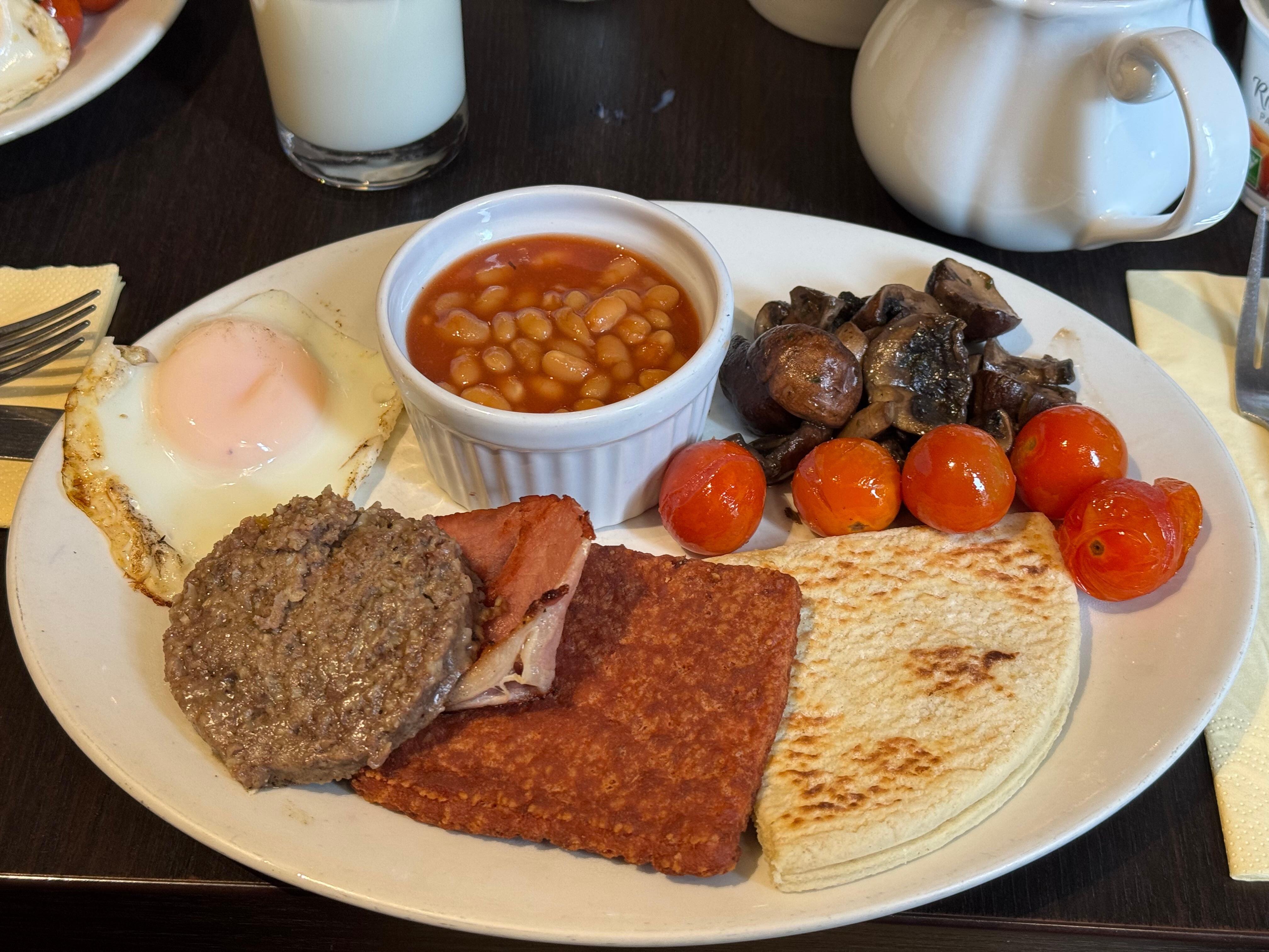 スコットランドの朝食
