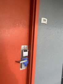 Room we were given but other people were in