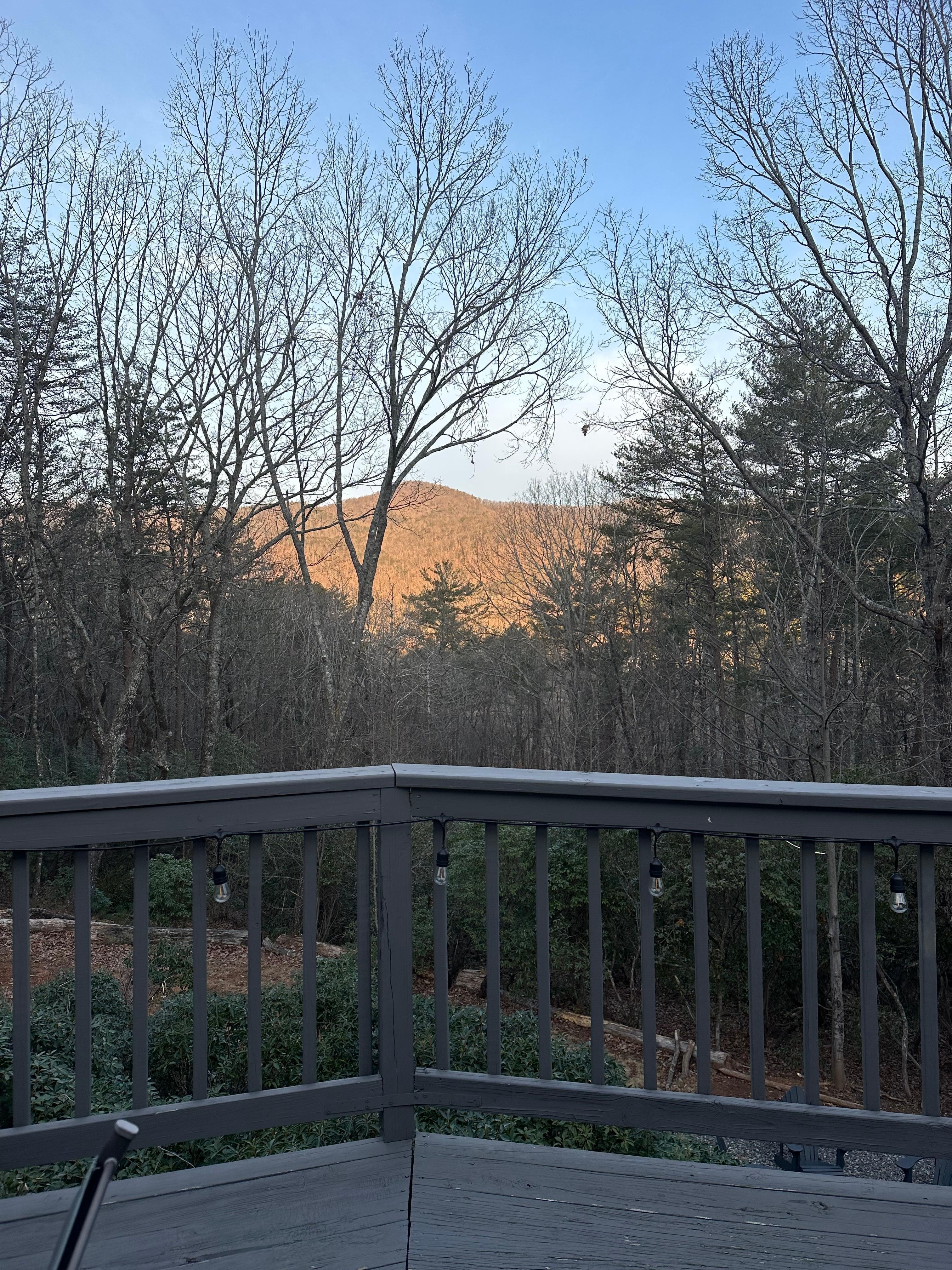 Sunrise for those who sleep in.  