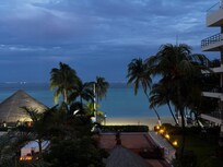 Evening view from the unit.