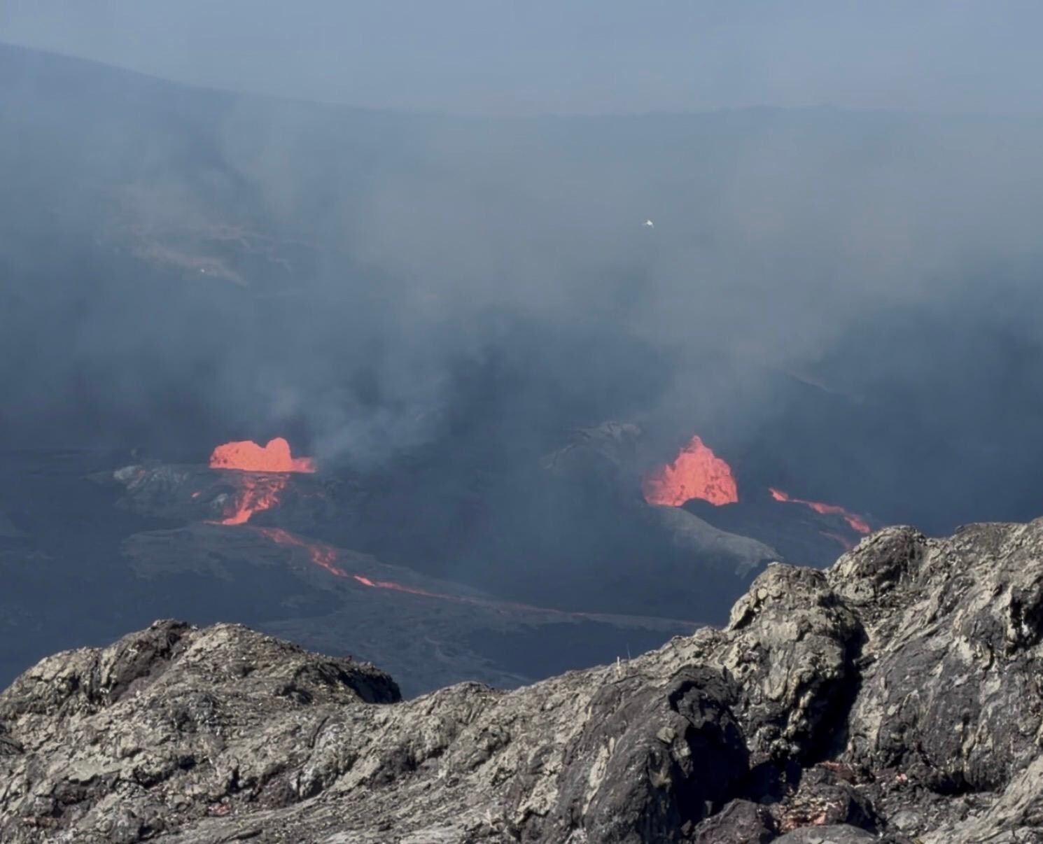 Close to Volcano National Park. Hope that you get to see an eruption as we did!