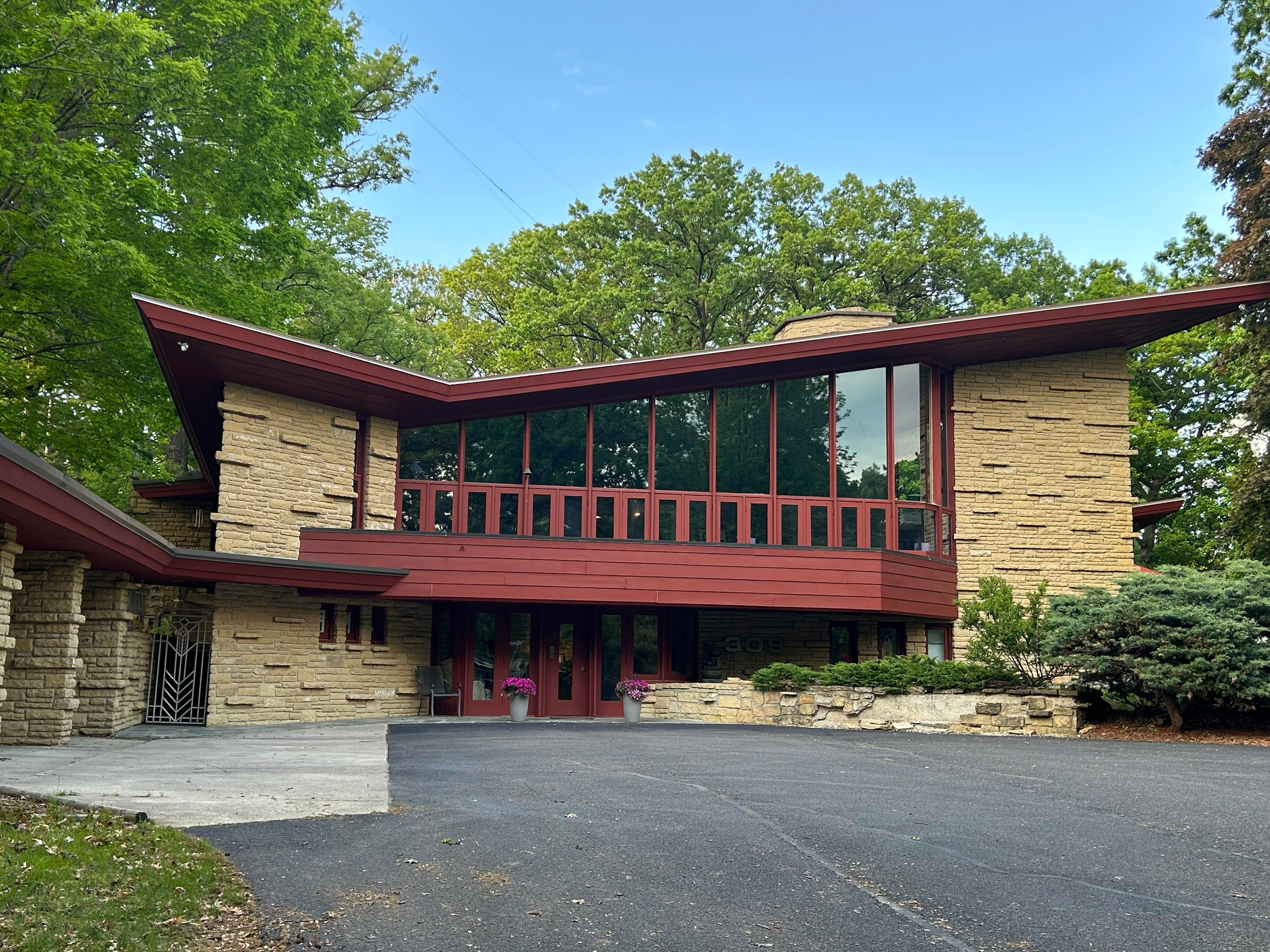 The front of The Elam House. It’s hard to capture how stunning it really is. 