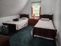 a 2nd floor bedroom