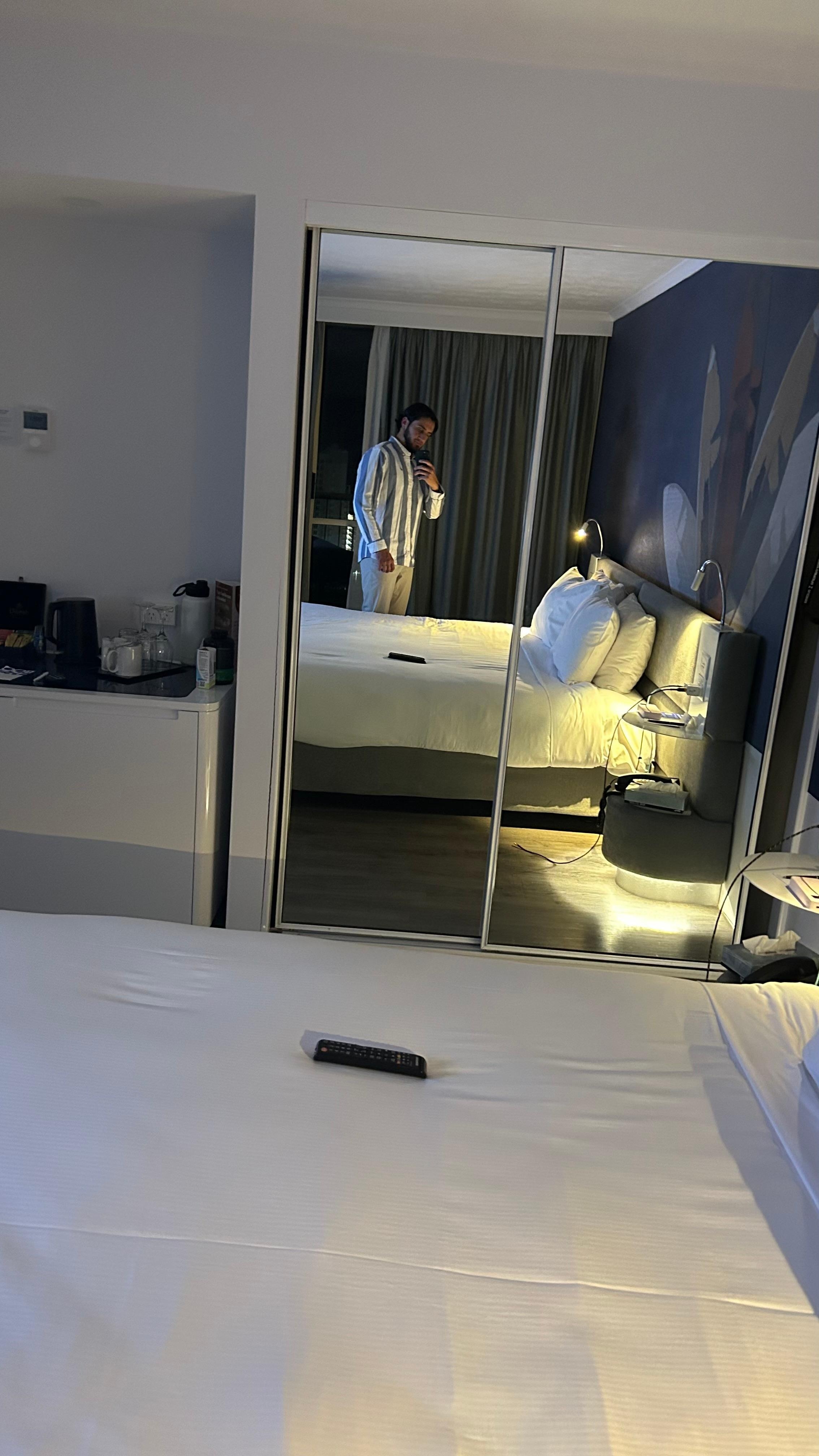 Room service kept spot clean and done as if it was never undone.