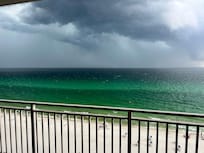 Storm coming in.