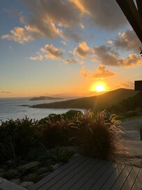 Sunrise from the porch