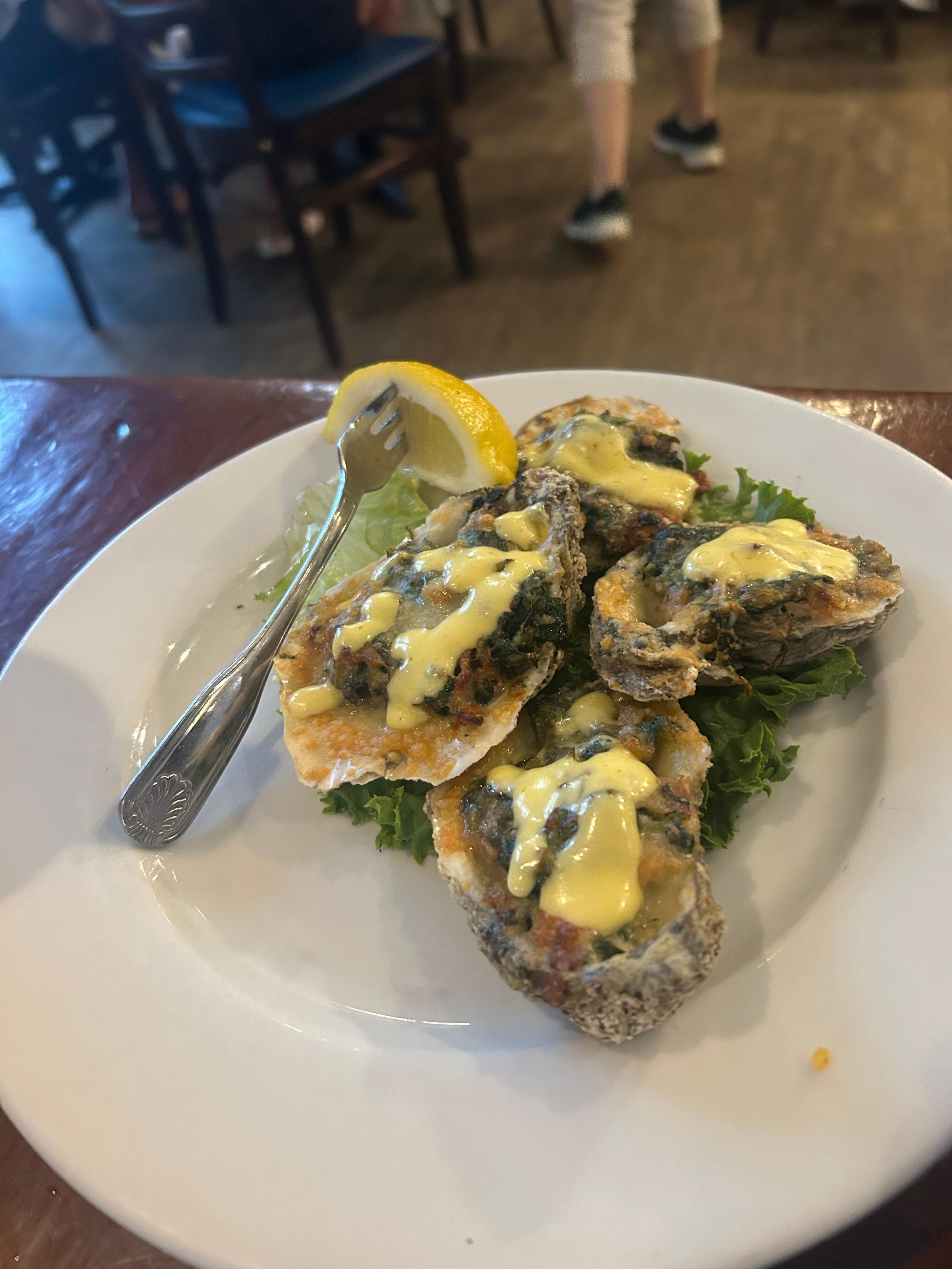 Oysters at Crazy Crab
