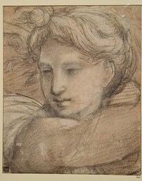 Boceto de Rafael Sanzio