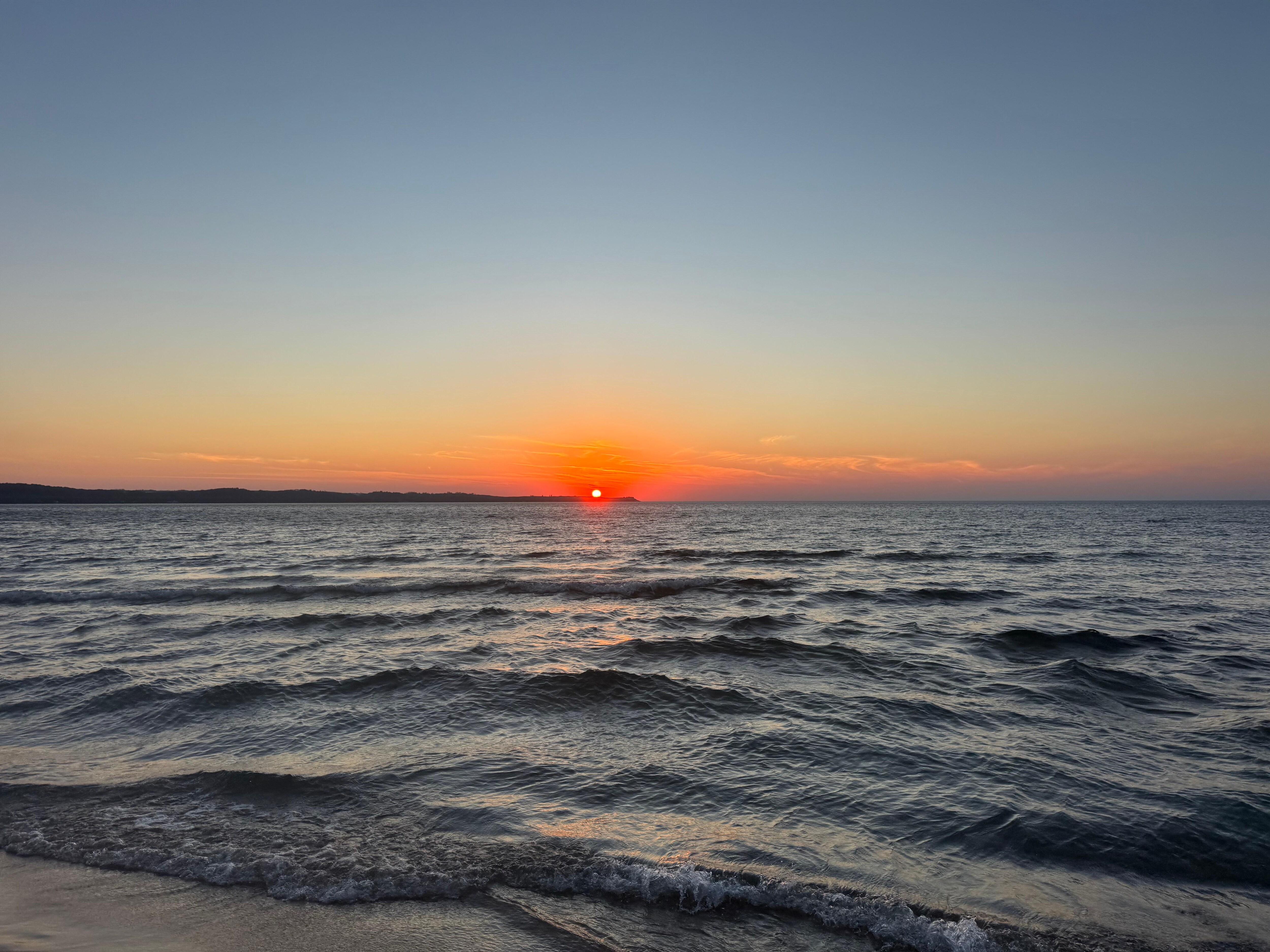 Sunset on Lake Michigan 