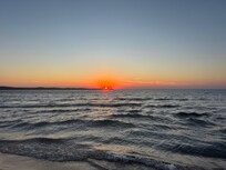 Sunset on Lake Michigan