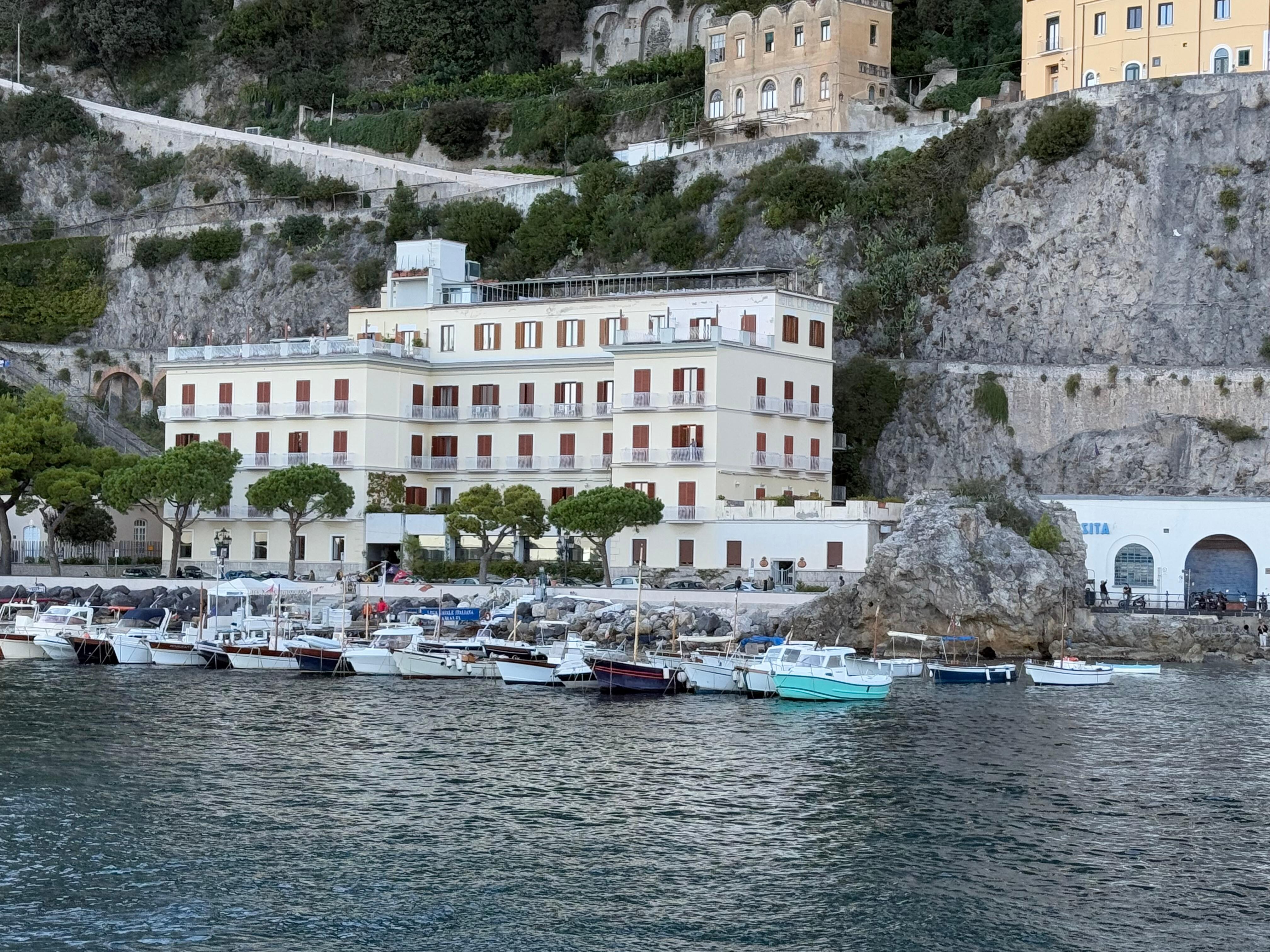 Hotel from the ferry 