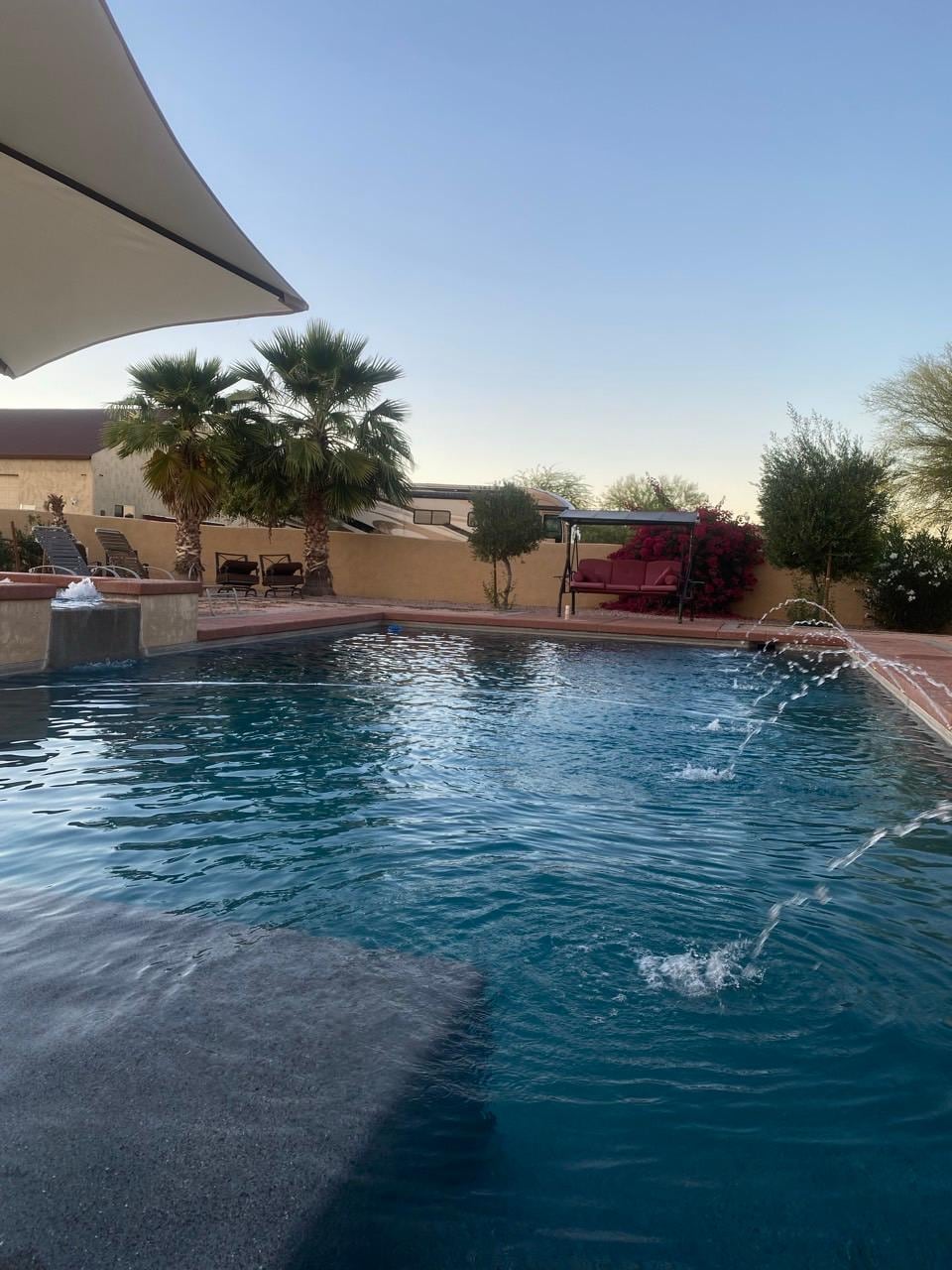 Back yard! So beautiful! 