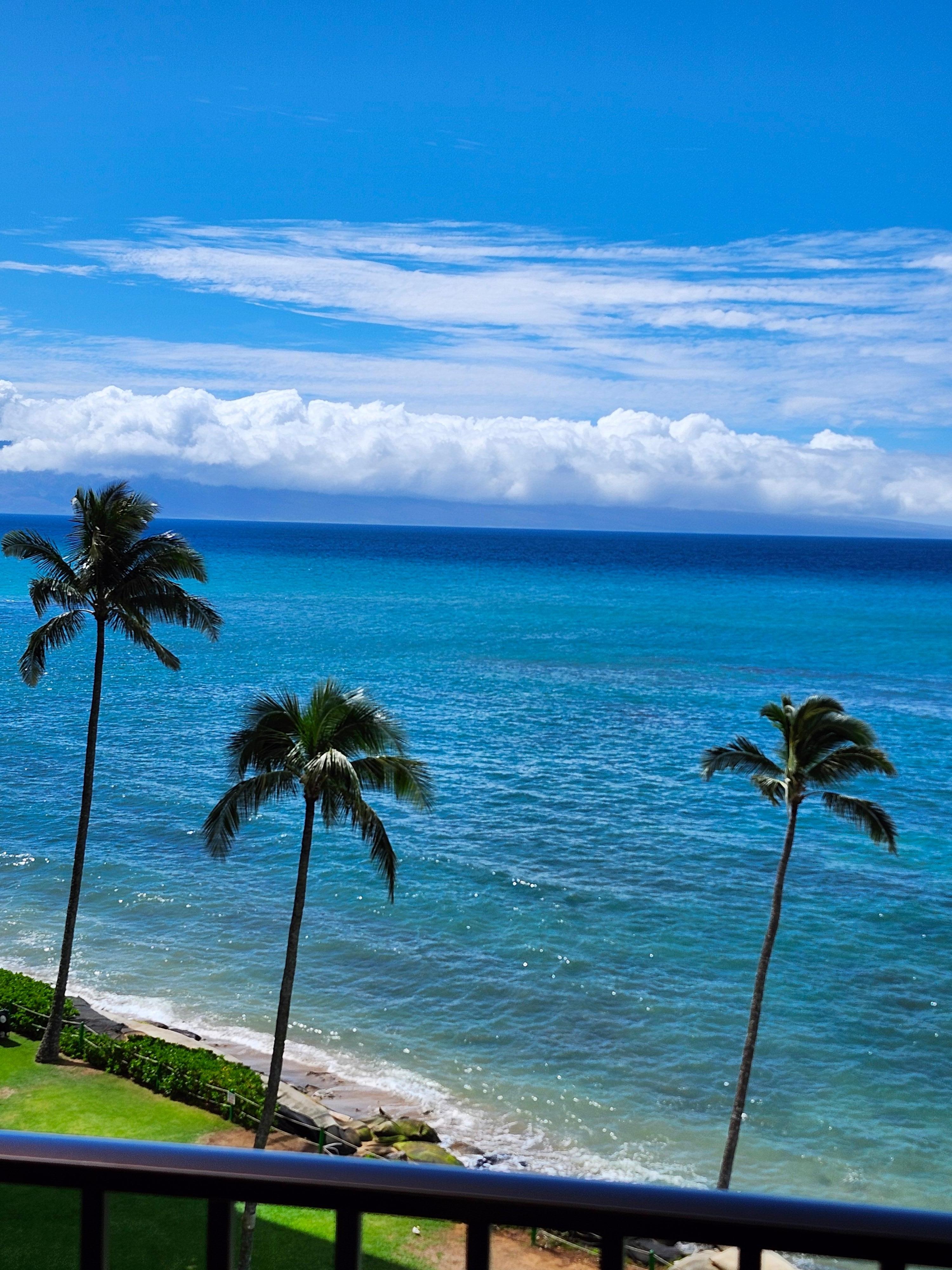 View outside the condo's front door.