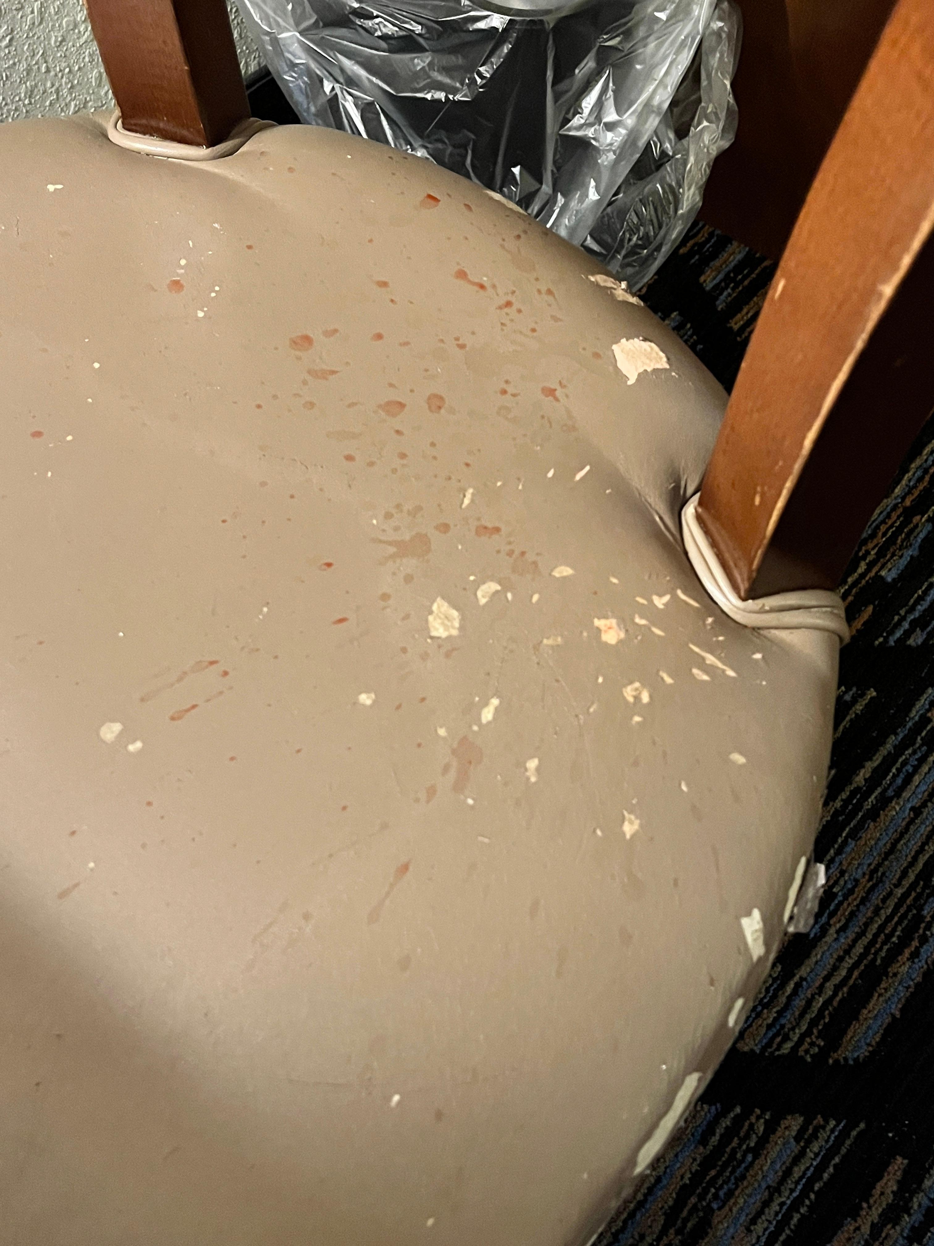 Filthy chair