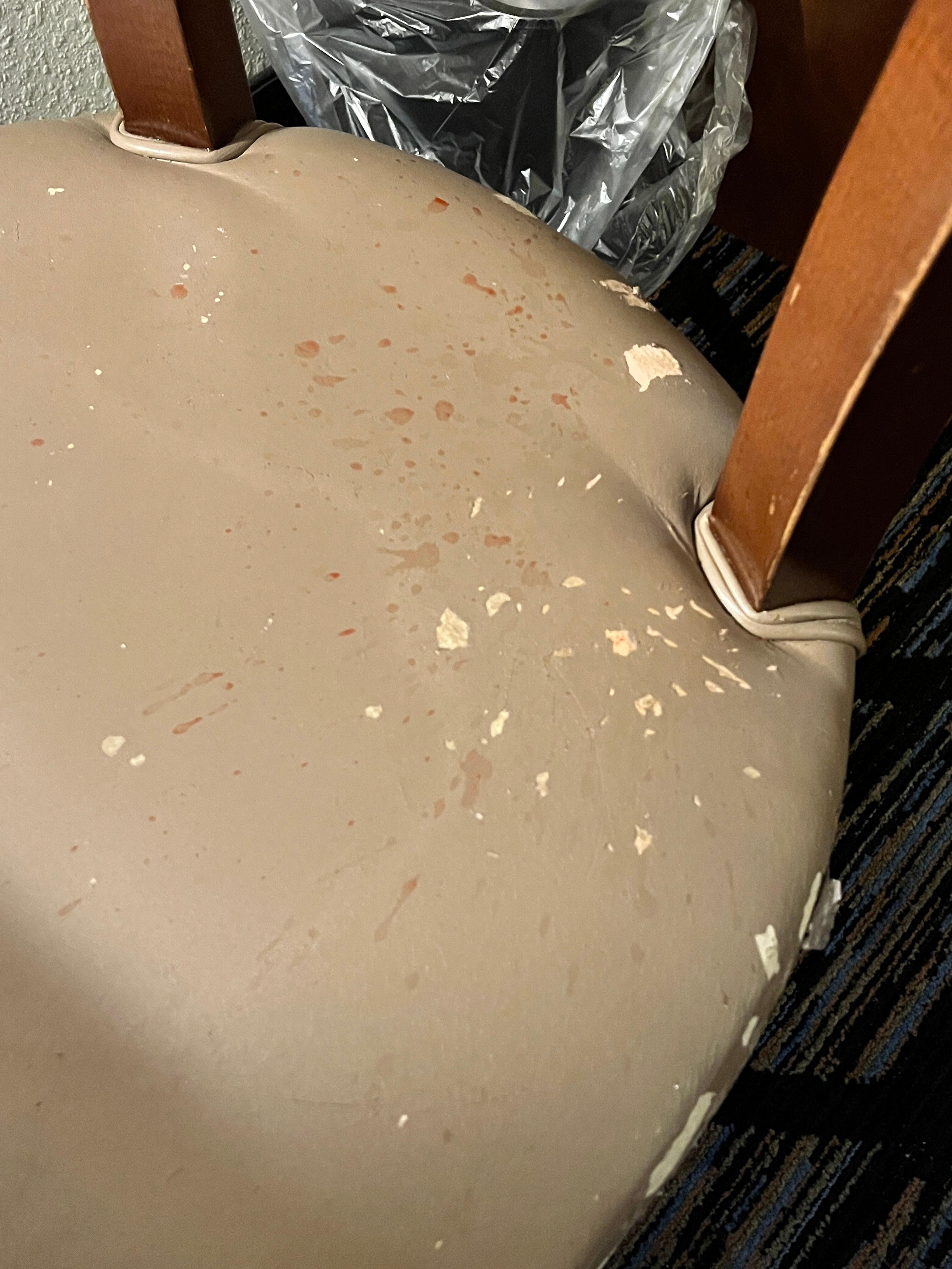 Filthy chair