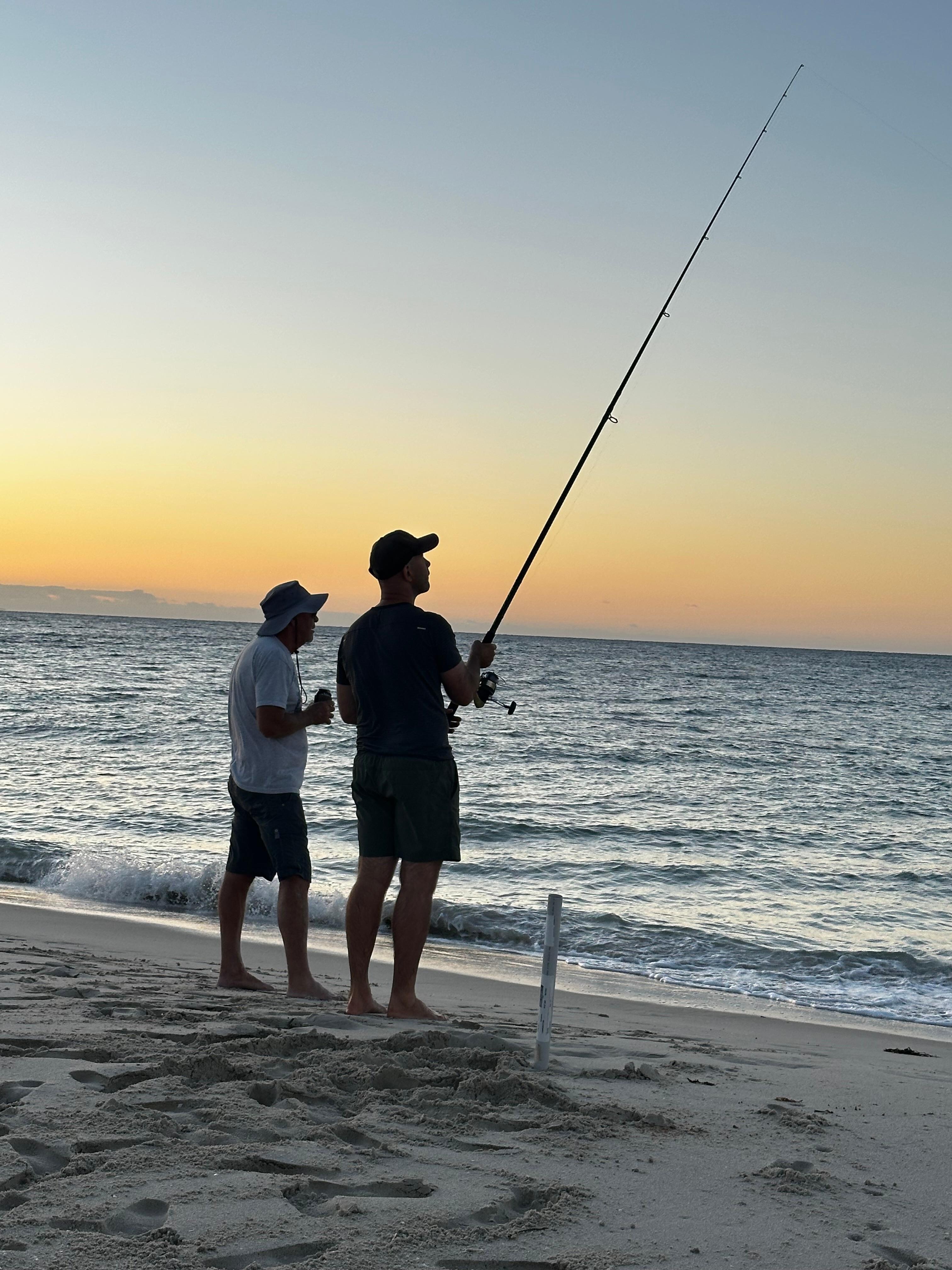 Morning fishing with Whiting and Herring as the catch. 
