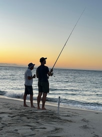 Morning fishing with Whiting and Herring as the catch.