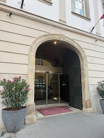 Hotel entry
