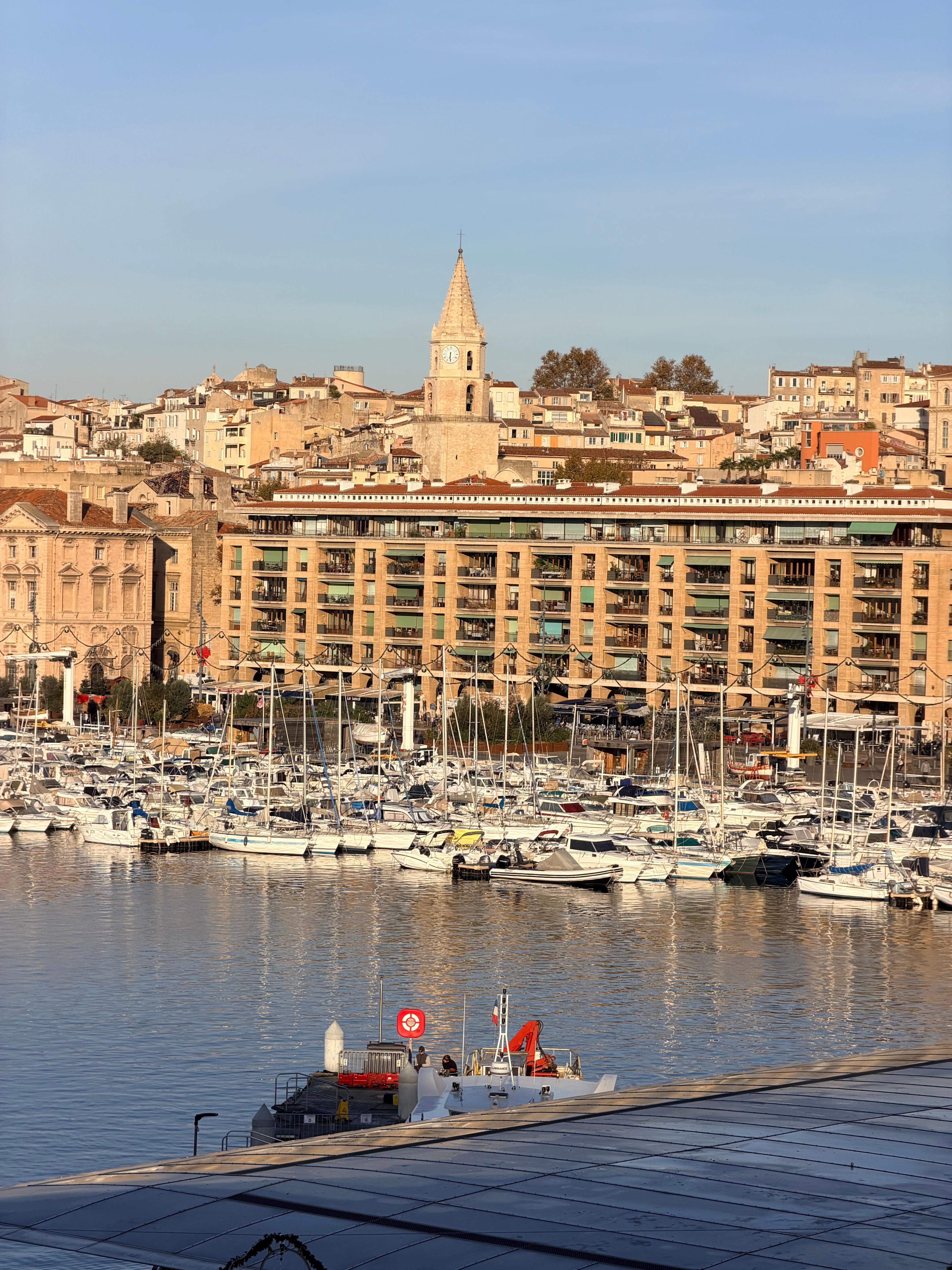 Vue de notre chambre au réveil 