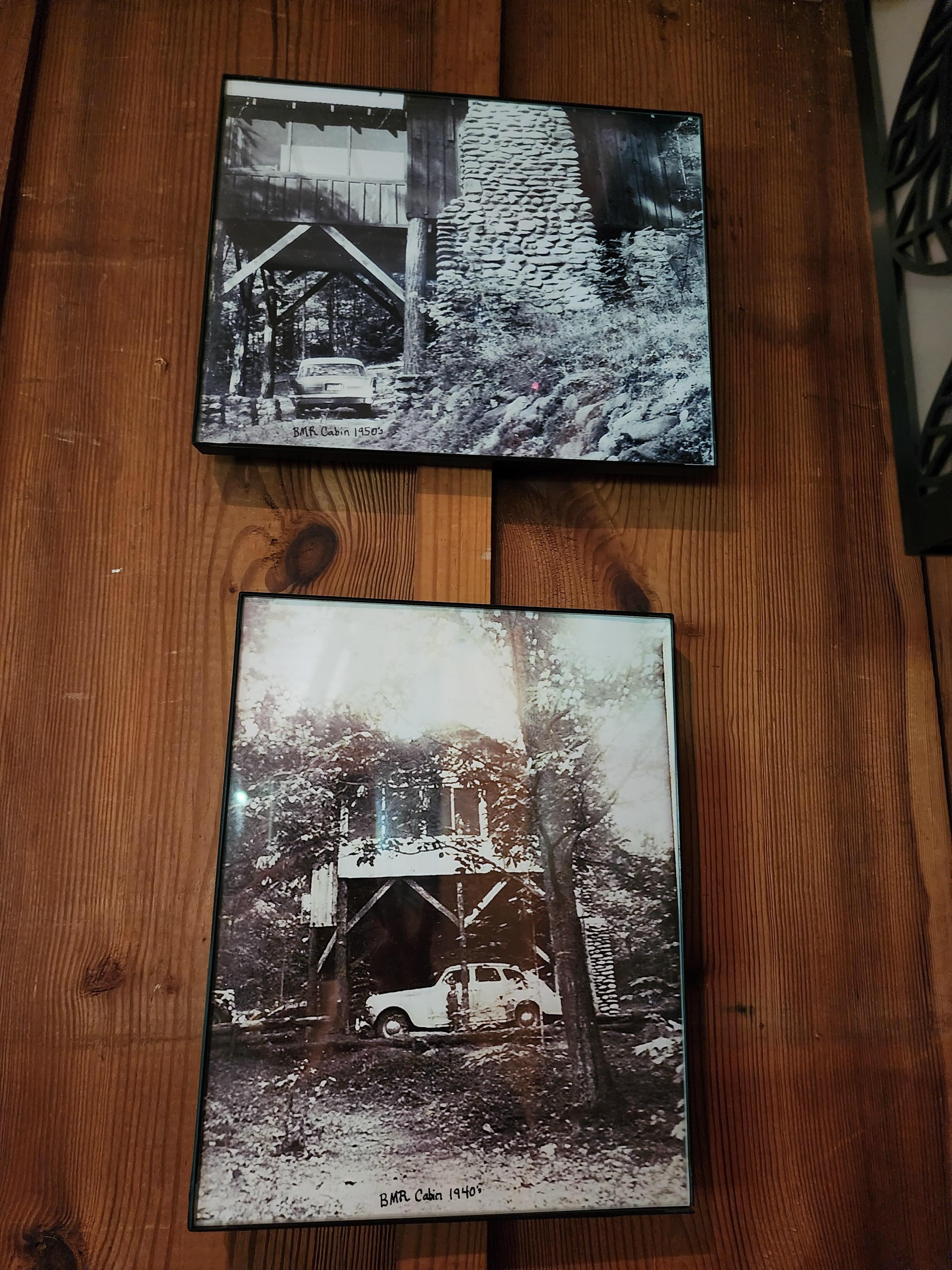 Beautiful old photos of the cabins origin