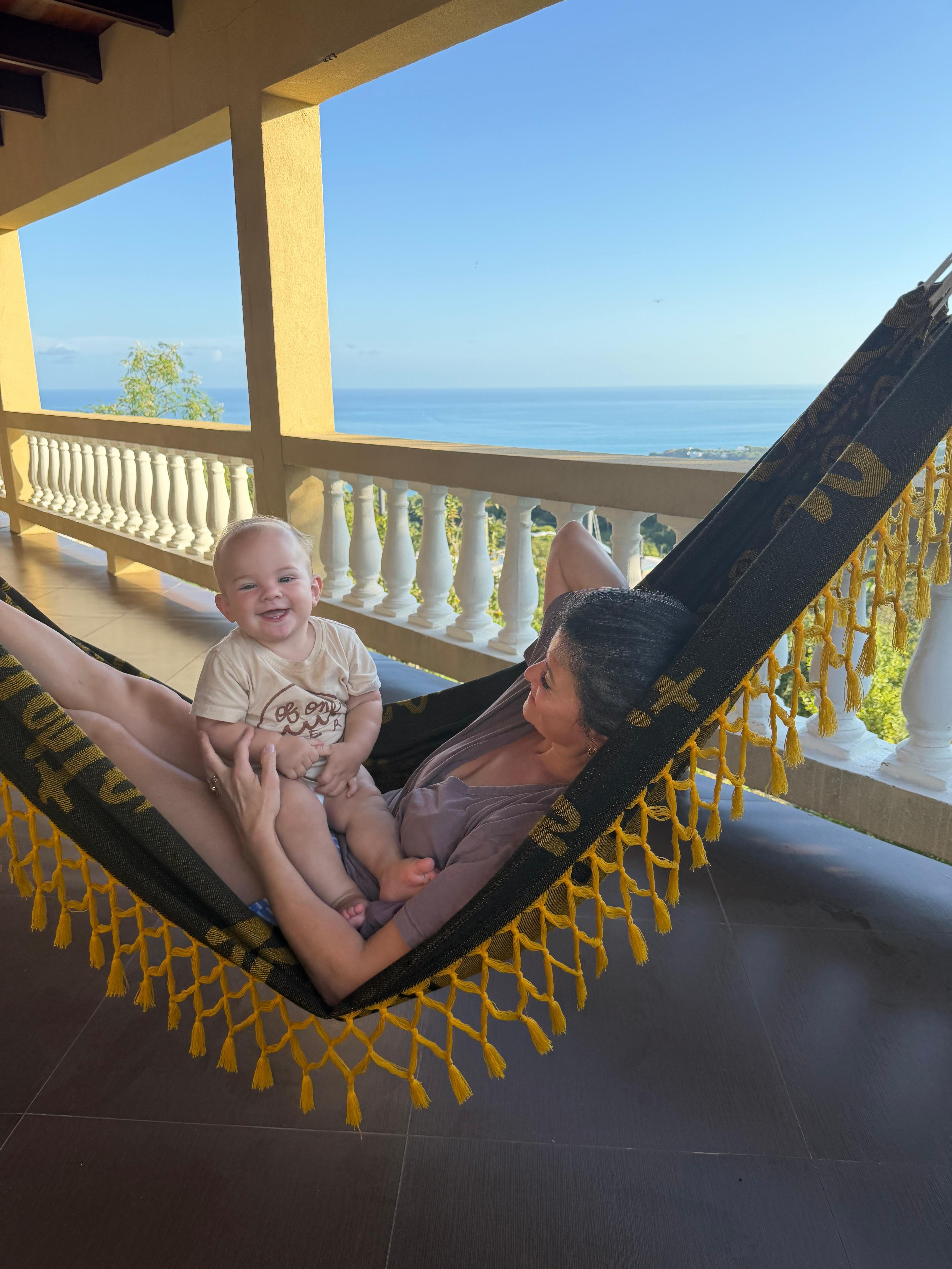 We loved our time in the hammock 