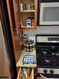 A lot of spices and such are available.