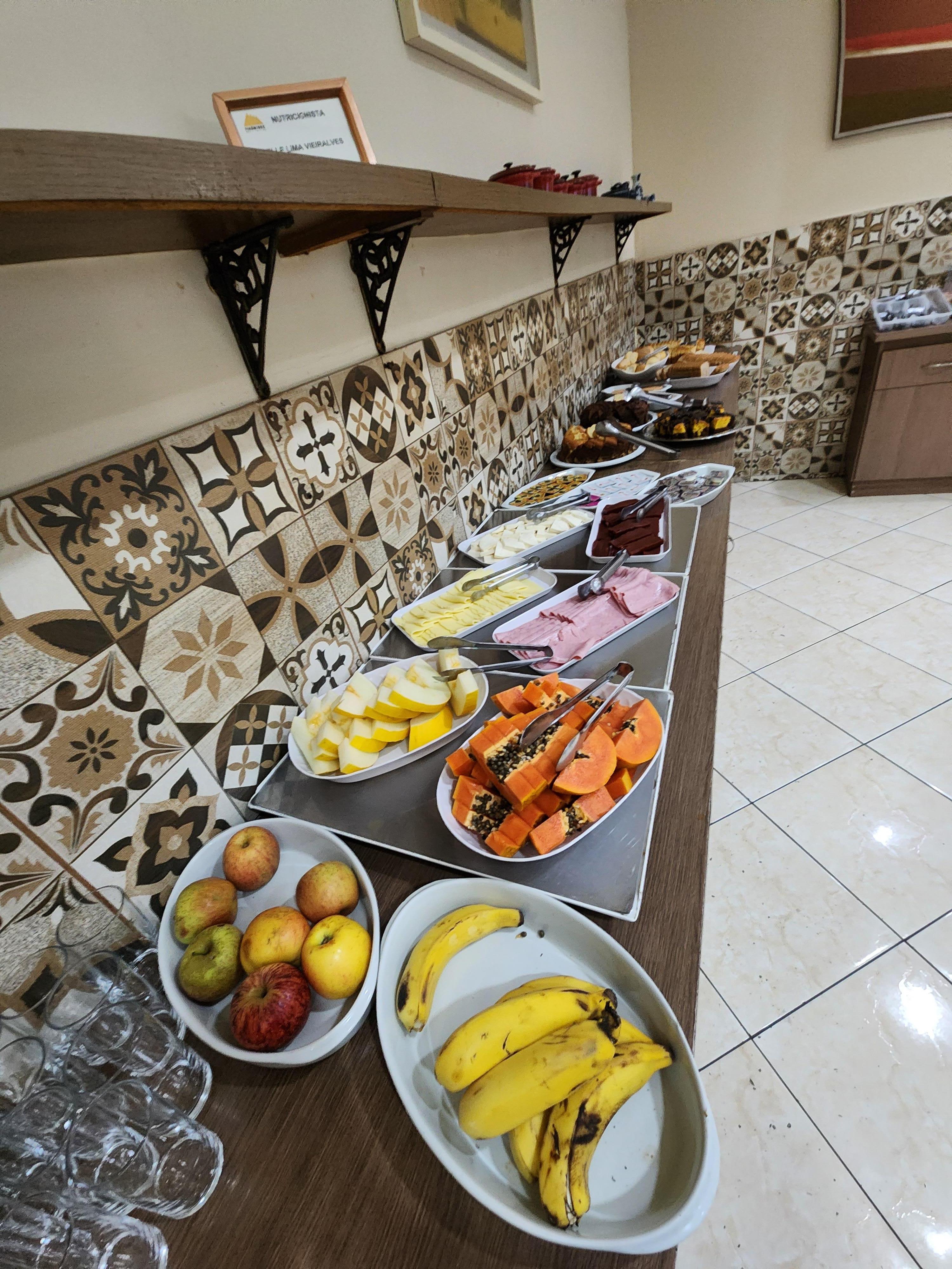 Buffet de café da manhã semana