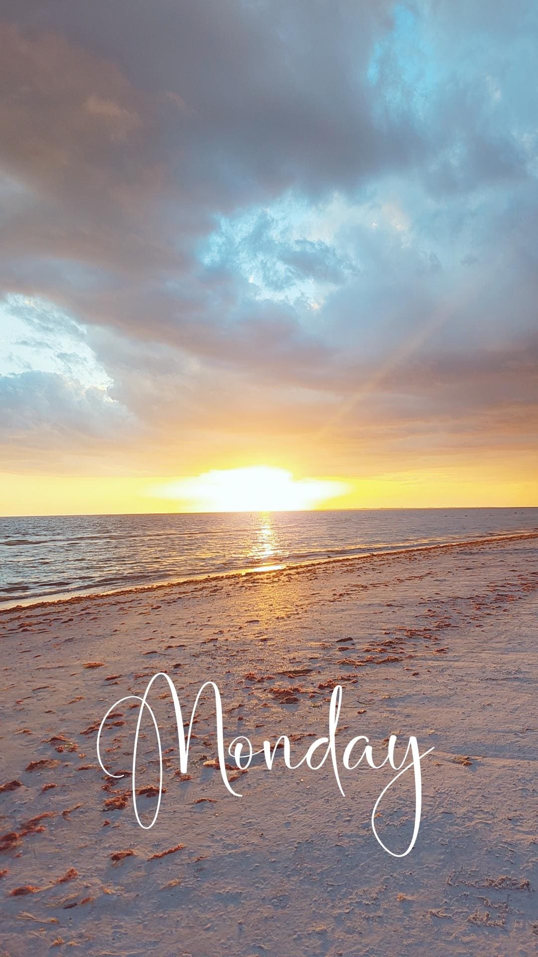 Sunset view from balcony