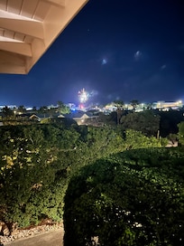 Fireworks from the deck