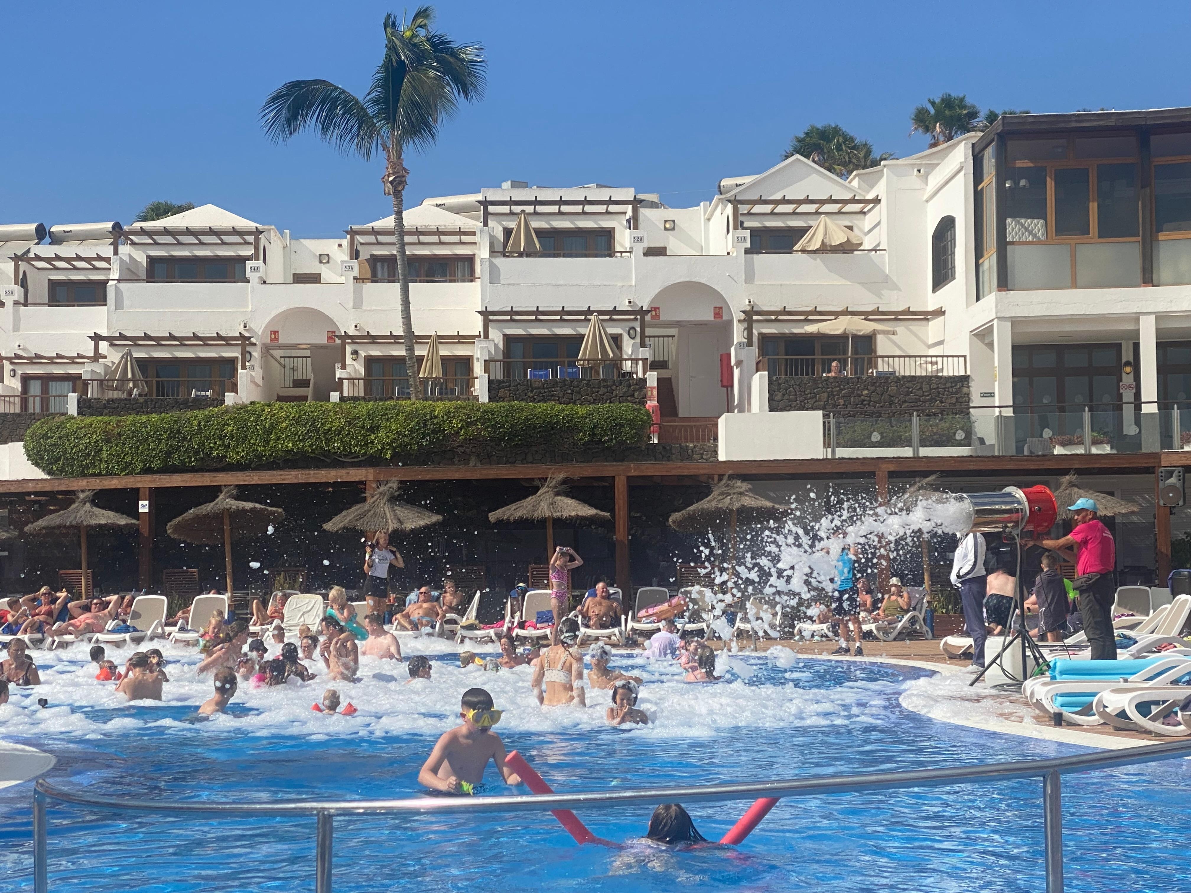 Habparti a központi medencében