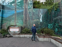 We walked around town one evening and loved the murals.