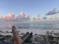 view from the second floor master balcony