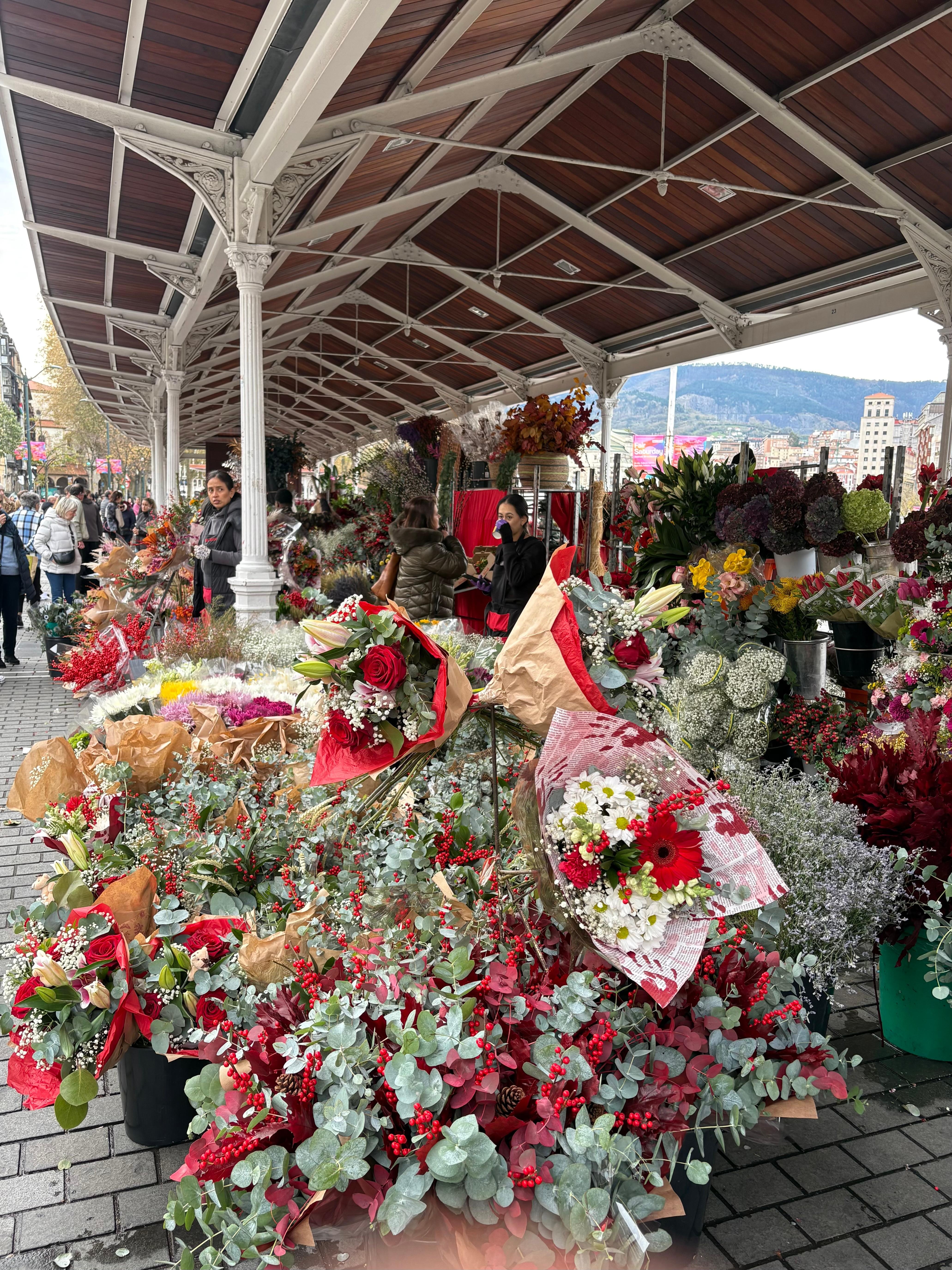 Market on river front