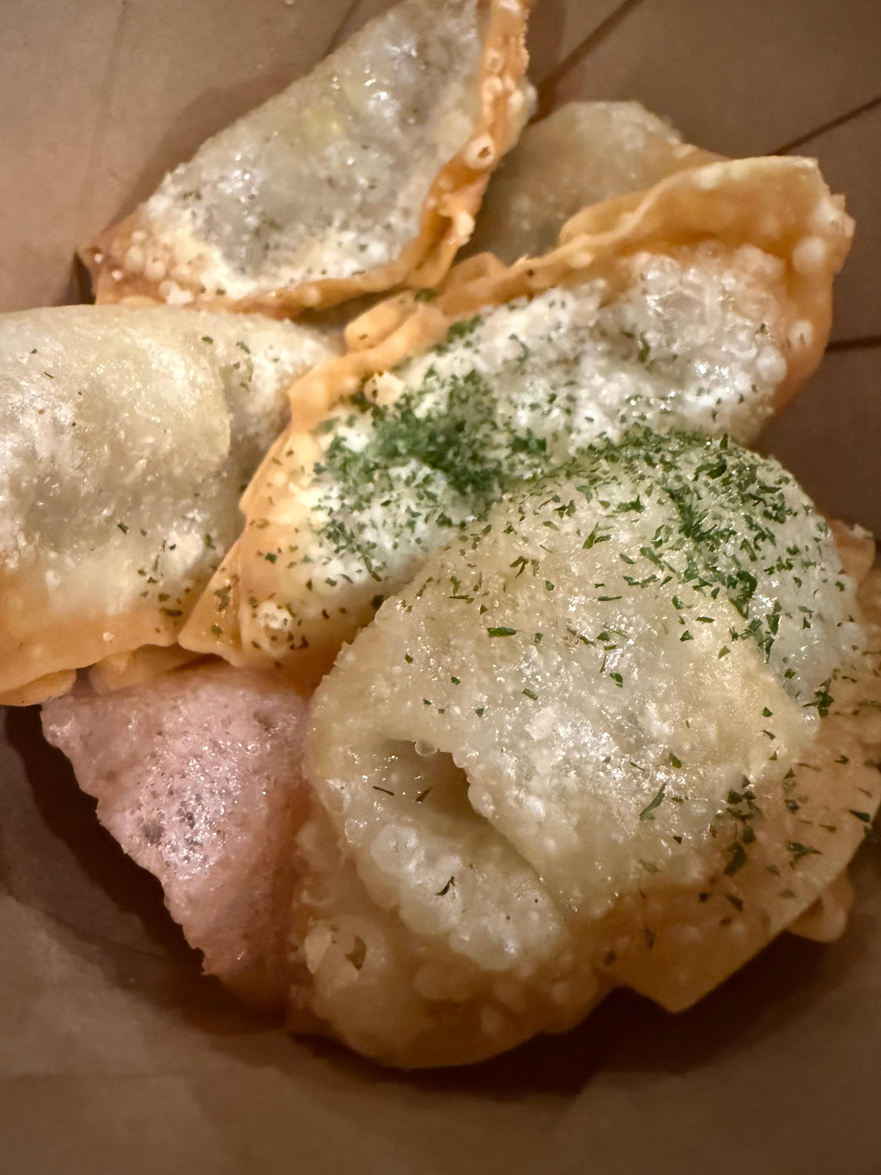 Gyoza Dumplings from the lunch menu at the hotel Deli & Cafe