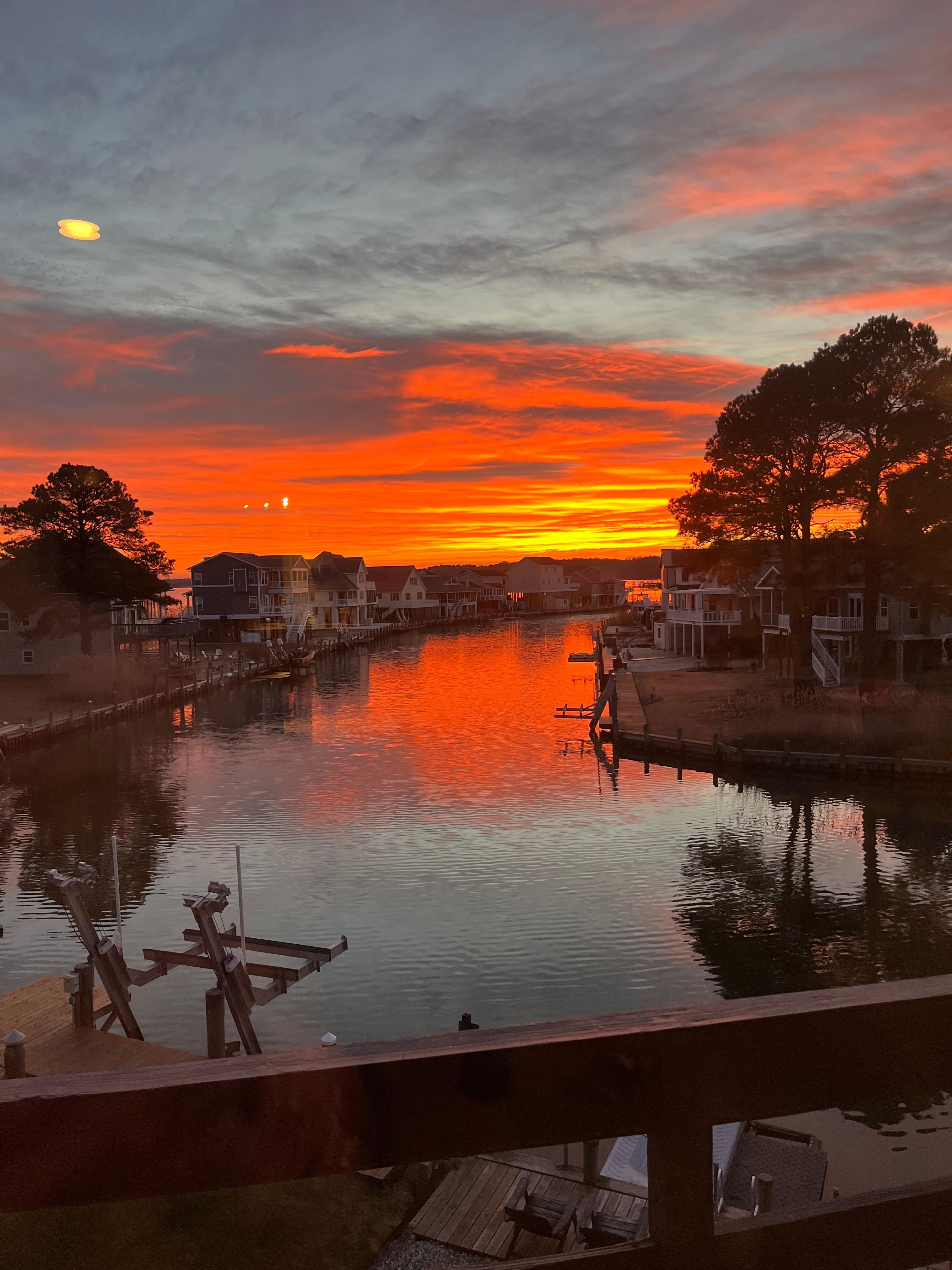 One of the many beautiful sunsets!