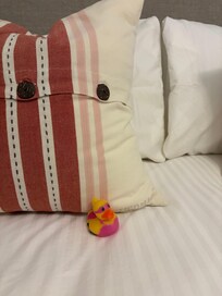 Primary bedroom is so comfortable