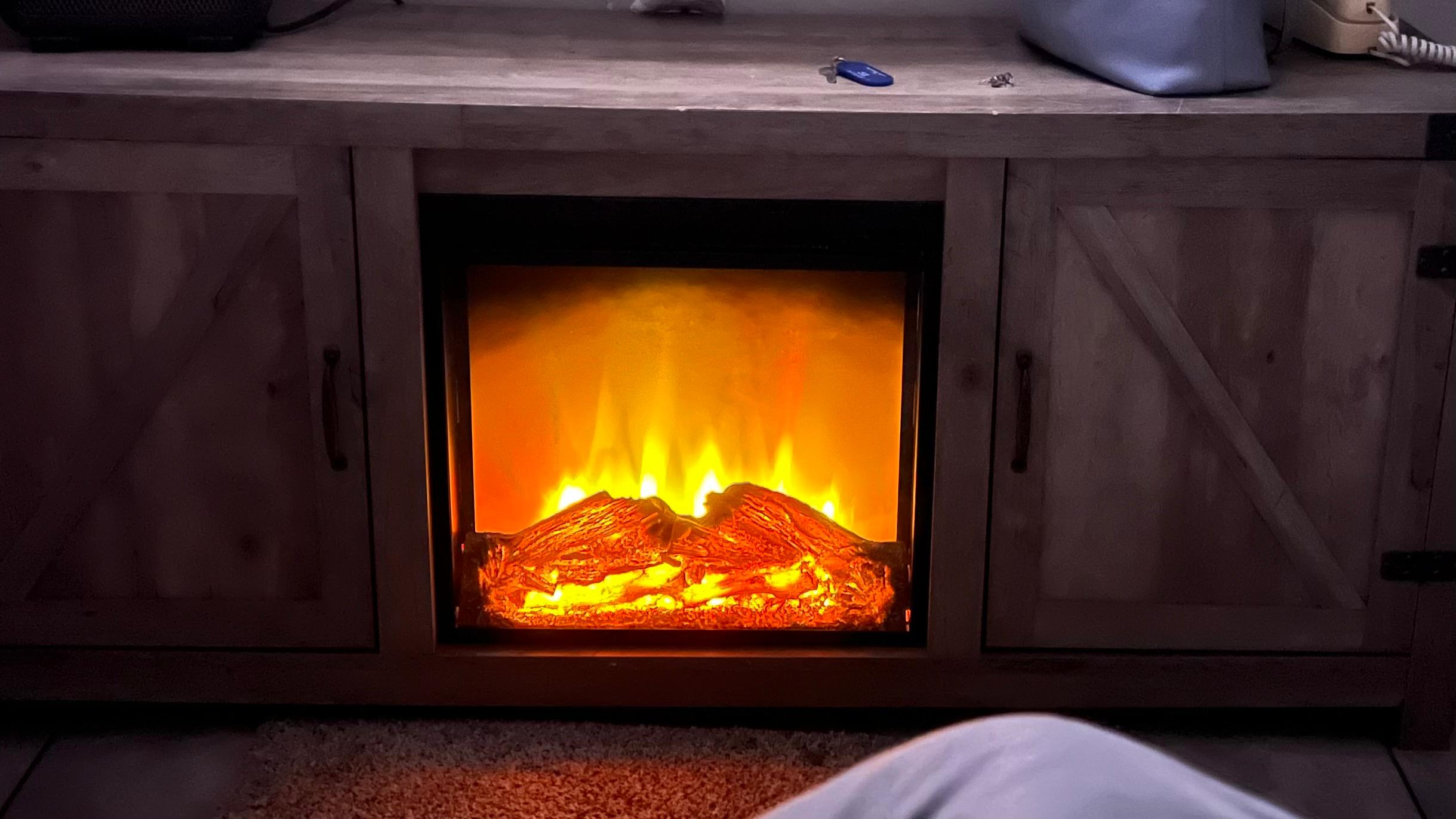 Electric fireplace 