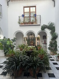 The entrance